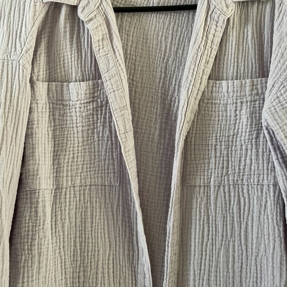 UpWest Costal Cotton Button Up - Picture 5 of 7